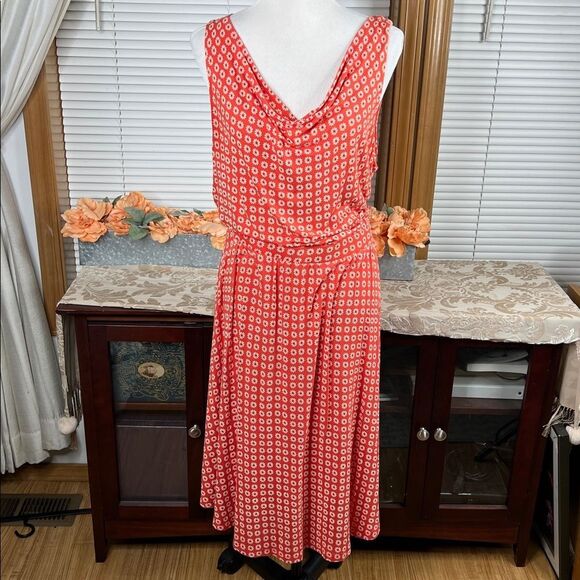Anthropologie Maeve Brianne Cowl Neck Dress Size XL - Picture 3 of 7